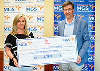 La Fundación MGS entrega a Cáritas la recaudación de su campaña Euro Solidario