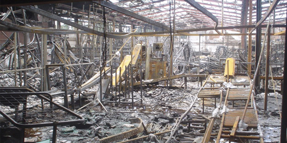 MGS Seguros responde con rapidez y eficacia ante un gravísimo incendio en el Centro Farmacéutico del Norte