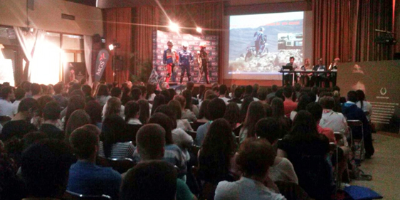 Charla de la Fundación MGS con Isidre Esteve en Pamplona