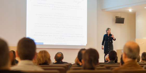 La Fundación MGS promueve una interesante charla sobre el futuro de las pensiones para el personal de MGS Seguros