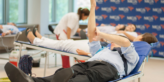 Jornada de donación de sangre de MGS Seguros