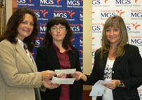 Entrega a Proyecto Hombre de la recaudación de la Campaña solidaria de la Fundación MGS