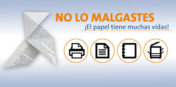 Campaña Ahorro de Papel