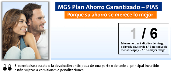MGS Plan Ahorro Garantizado - PIAS