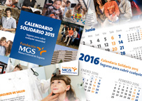 Ya a la venta el Calendario Solidario 2015 de la Fundación MGS en favor de Cáritas