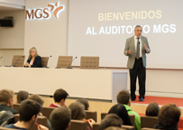 60 alumnos de bachillerato visitan MGS Seguros en una jornada impulsada por la Fundación MGS