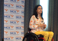 Nueva charla de la nadadora Teresa Perales impulsada por la Fundación MGS