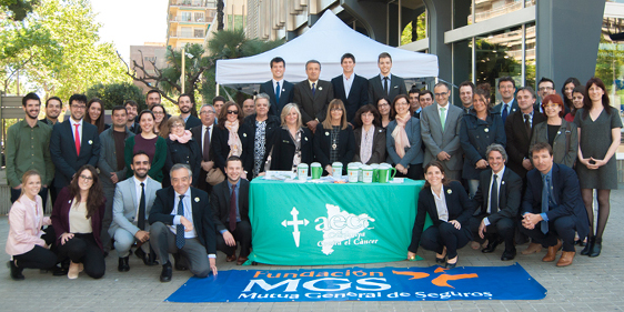 La Fundación MGS y el personal de MGS Seguros colaboran de nuevo con la AECC en la lucha contra el cáncer