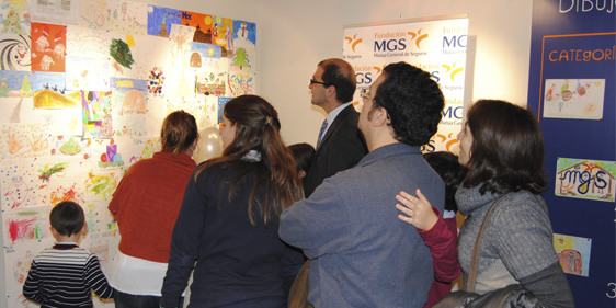 La Fundación MGS inaugura la exposición de dibujos del VIII Concurso Dibuja La Navidad
